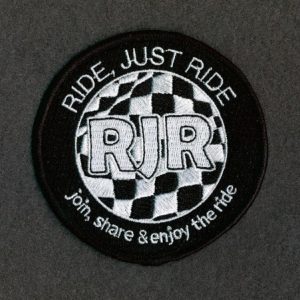 geborduurde patch van Ride, Just Ride