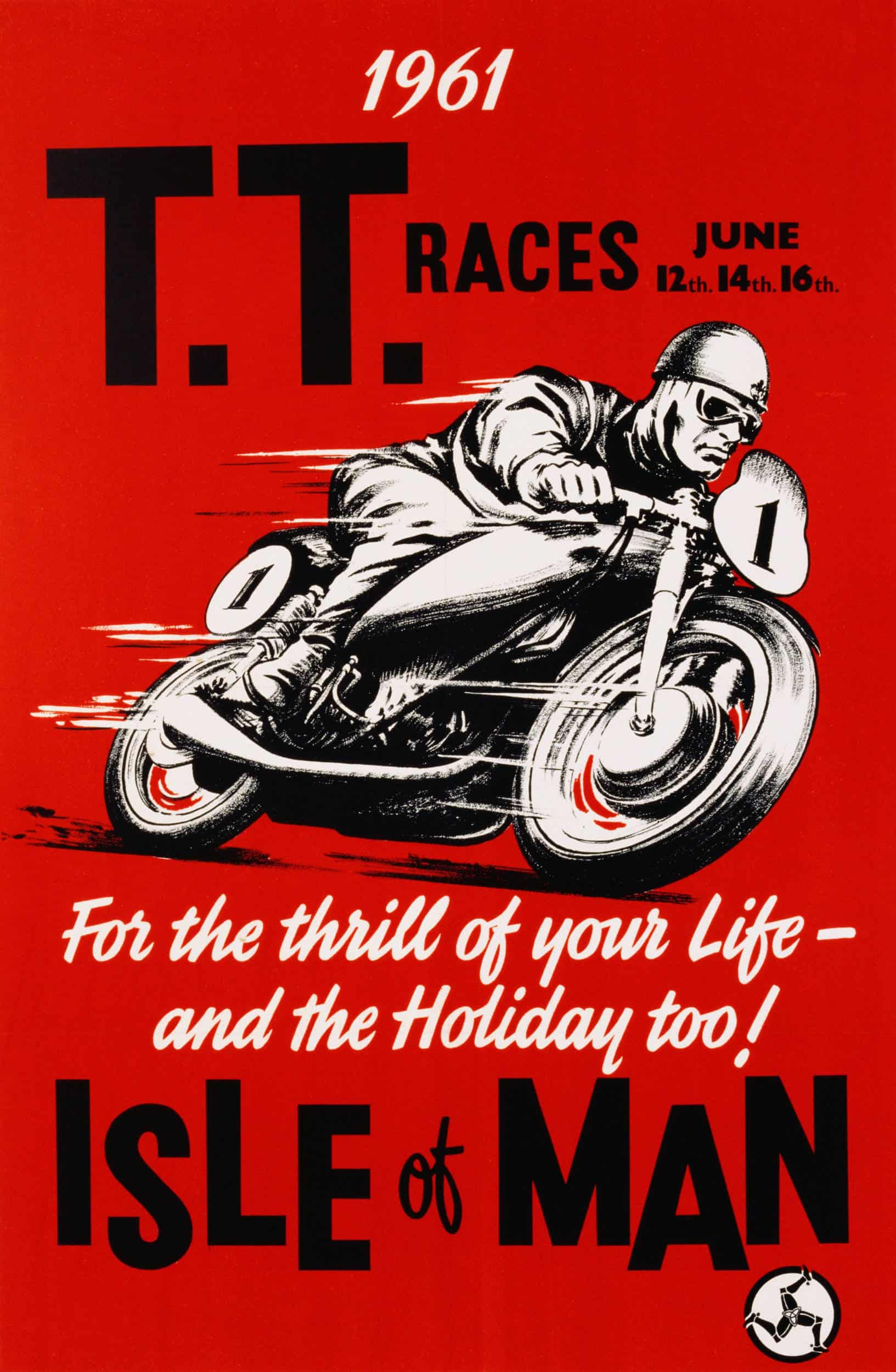 TT Isle of Man vintage advertising