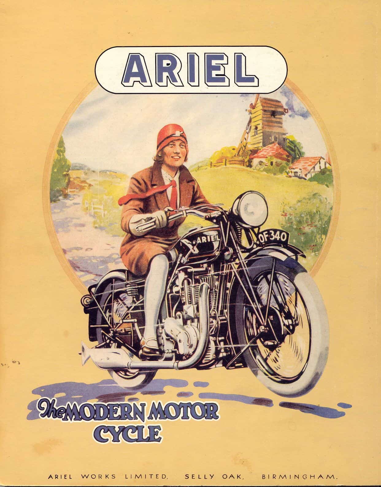Ariel vintage advertising
