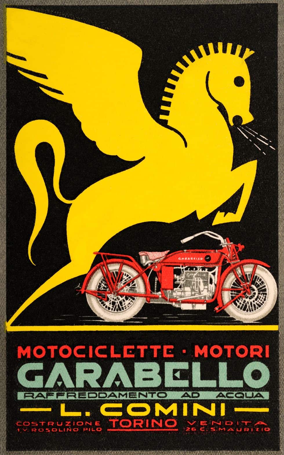 motociclette motori Garabello