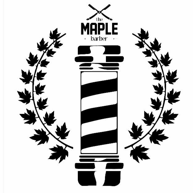 the maple barber logo