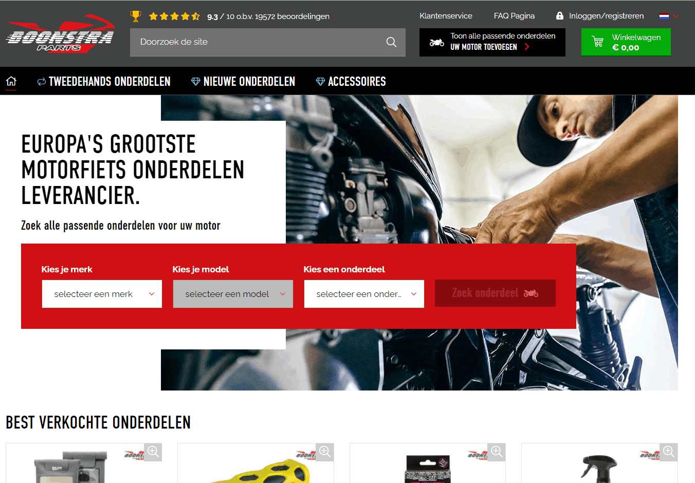 Boonstra Parts Motoren in Nederland