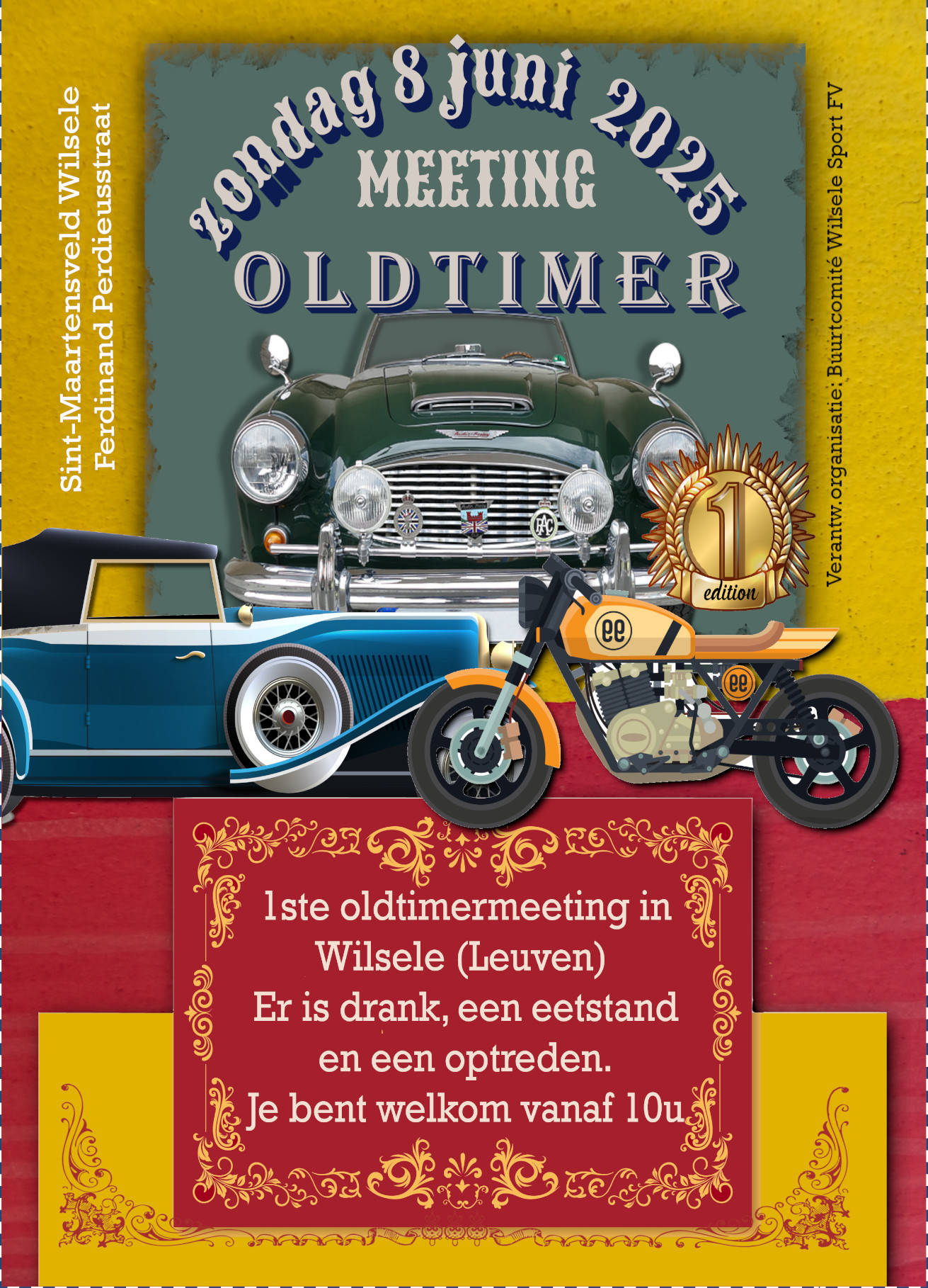 Oldtimer Meet & Greet Wilsele Dorp